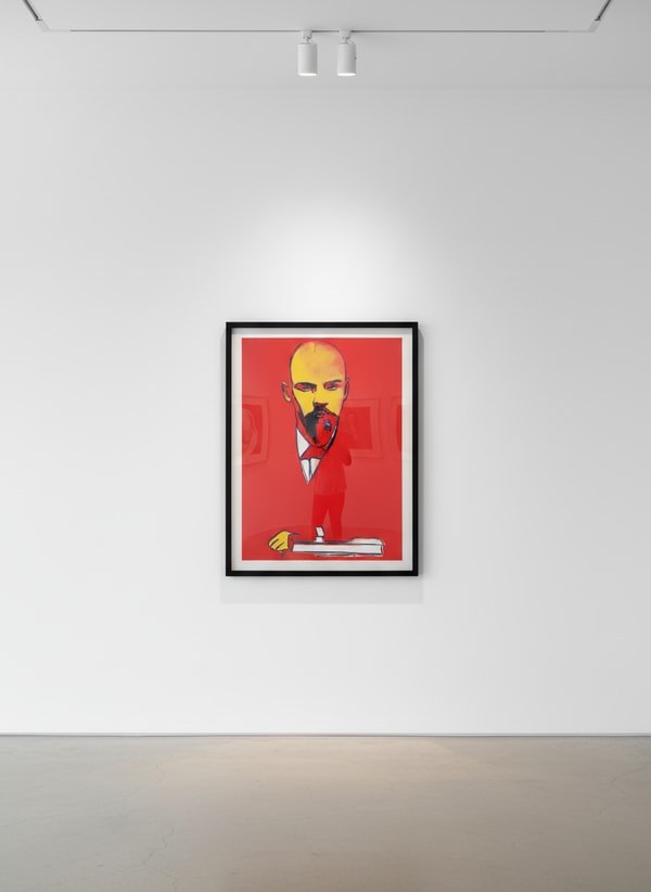 Andy Warhol - Lenin Trial Proof TP 6/46, 1987, Screen print on Arches 88 paper