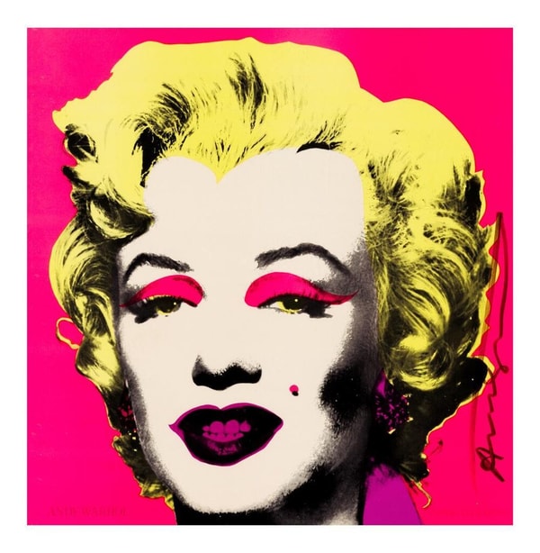 Andy Warhol - Marilyn Invitation (Castelli Graphics), 1981