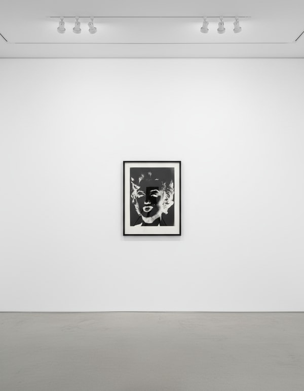 Andy Warhol - Marilyn Monroe (Marilyn; from Reversal series), C. 1978, Unique
Silkscreen on Curtis Rag paper with the © An...