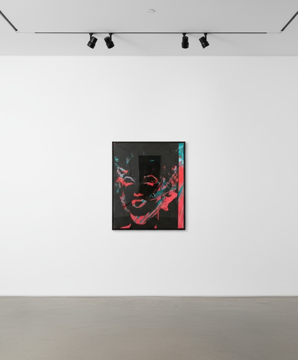 Andy Warhol - Marilyn Monroe Reversal, 1980, Oil on canvas