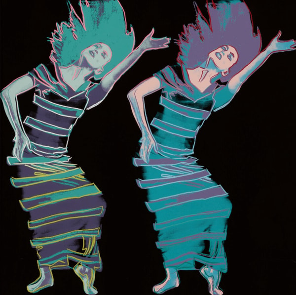 Andy Warhol - Martha Graham (F.S. II 387 - 389 )  Complete Portfolio, 1986