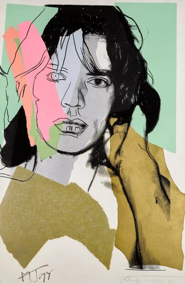 Andy Warhol - Mick Jagger F.S. II 140, 1975