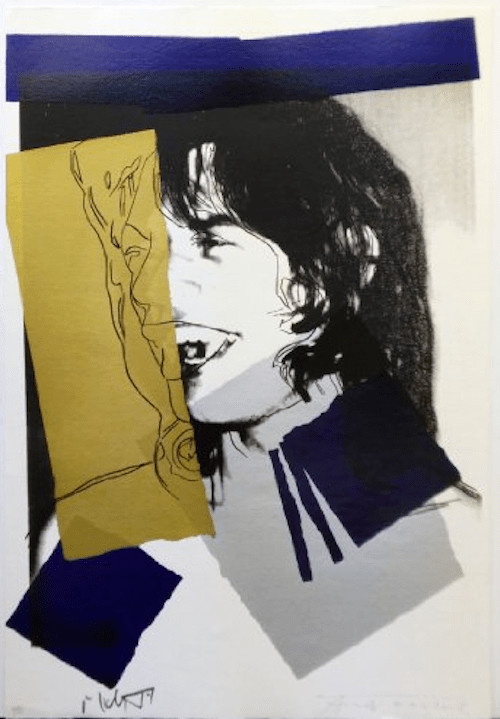Andy Warhol - Mick Jagger F.S. II 142, 1975