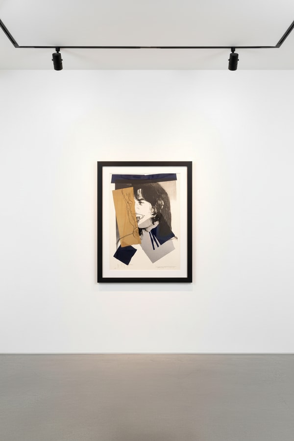 Andy Warhol - Mick Jagger F.S. II 142, 1975, Screen print