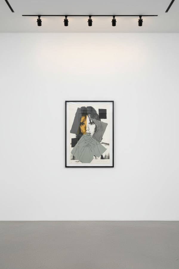 Andy Warhol - Mick Jagger F.S. II 147, 1975, Screen print on Arches Aquarelle (Rough) paper