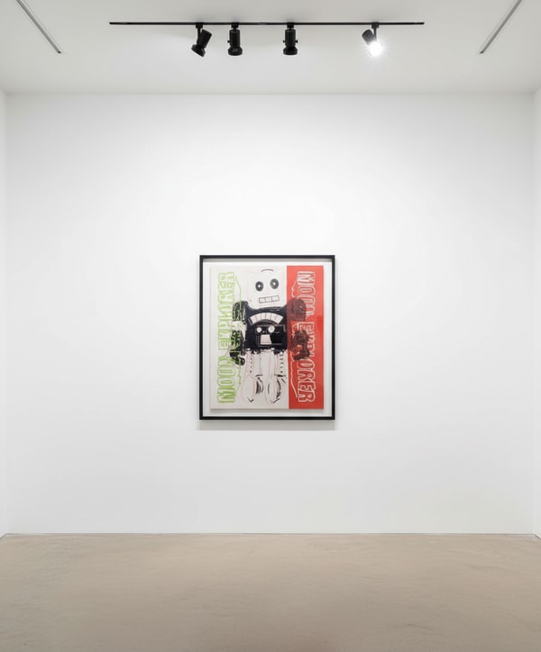 Andy Warhol - Moon Robot Explorer, from Toy Paintings, 1983