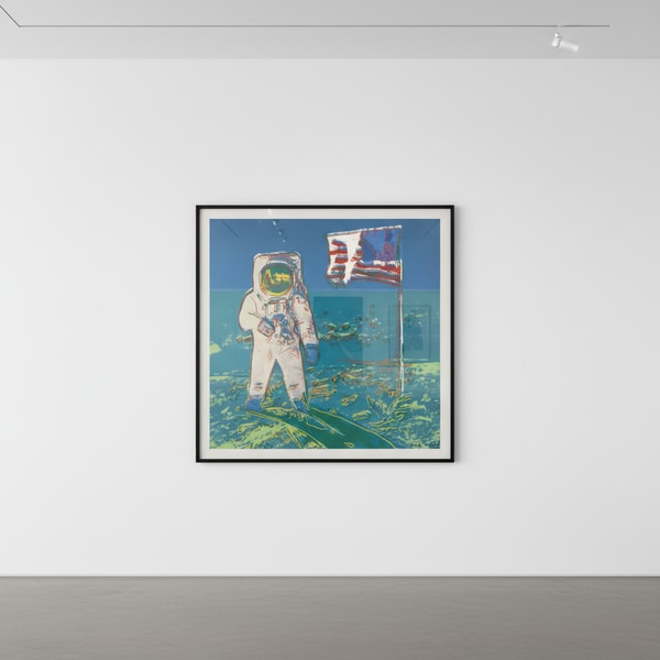 Andy Warhol - Moonwalk Trial Proof TP 6/66, 1987, Screenprint in a unique combination of colours, 1987, with the artist's ...