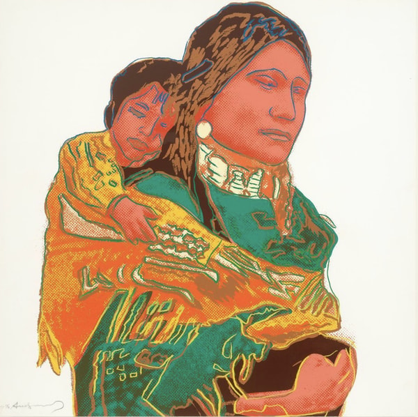 Andy Warhol - Mother and Child F.S. II 383, 1986