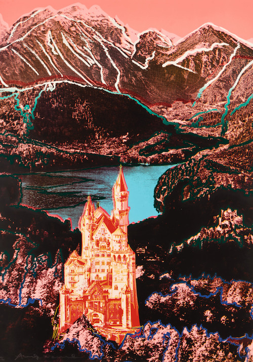 Andy Warhol - Neuschwanstein F.S. II 372, 1987