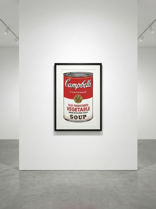Andy Warhol - Old Fashioned Vegetable Soup F.S. II 54, 1969, Screen print