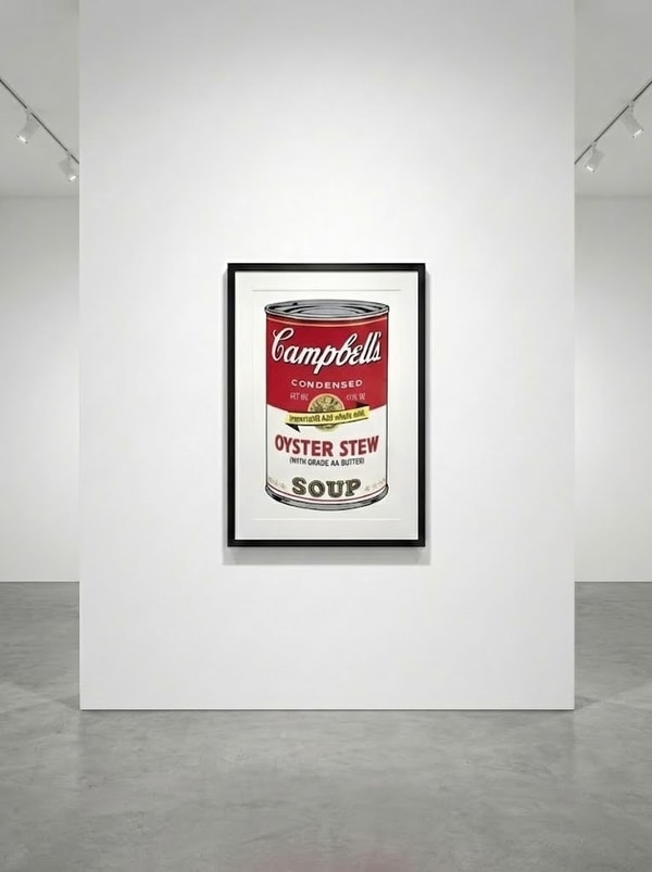 Andy Warhol - Oyster Stew Soup F.S. II 60, 1969, Screen print
