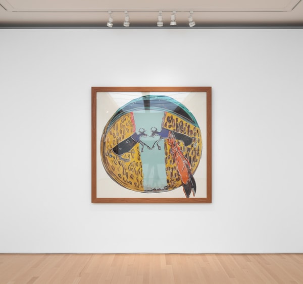 Andy Warhol - Plains Indian Shield F.S. II 382, from Cowboys and Indians, 1986, Screen print on Lenox Museum Board