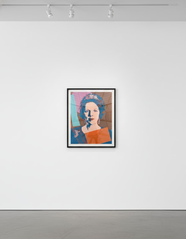 Andy Warhol - Queen Beatrix of the Netherlands F.S. II 338, from Reigning Queens, 1985