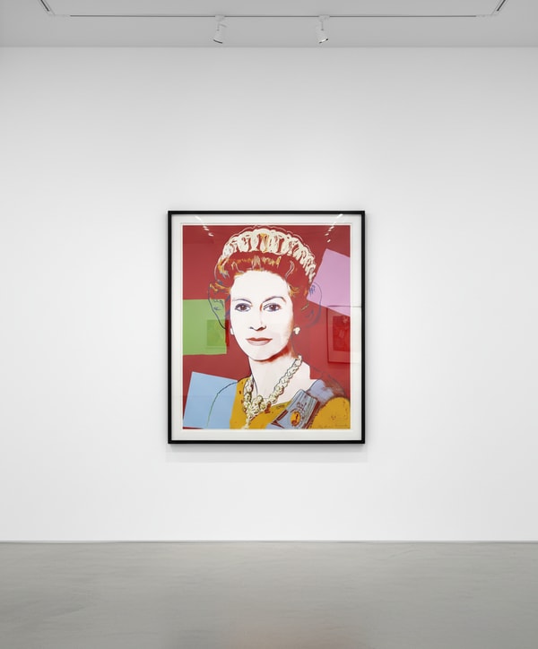 Andy Warhol - Queen Elizabeth II F.S. II 334a, 1985, Screen print