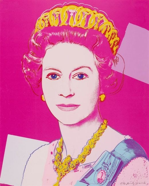 Andy Warhol - Queen Elizabeth II F.S. II 336, from Reigning Queens, 1985