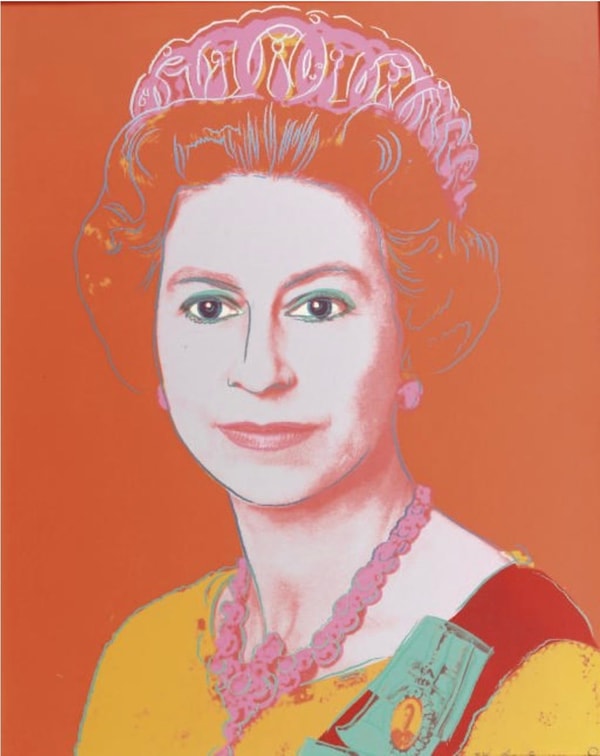 Andy Warhol - Queen Elizabeth Trial Proof TP 30/30 from Reigning Queens, 1985