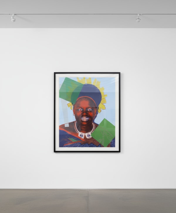 Andy Warhol - Queen Ntombi Twala of Swaziland F.S. II 346-349, from Reigning Queens, 1985, The complete set of four screen...