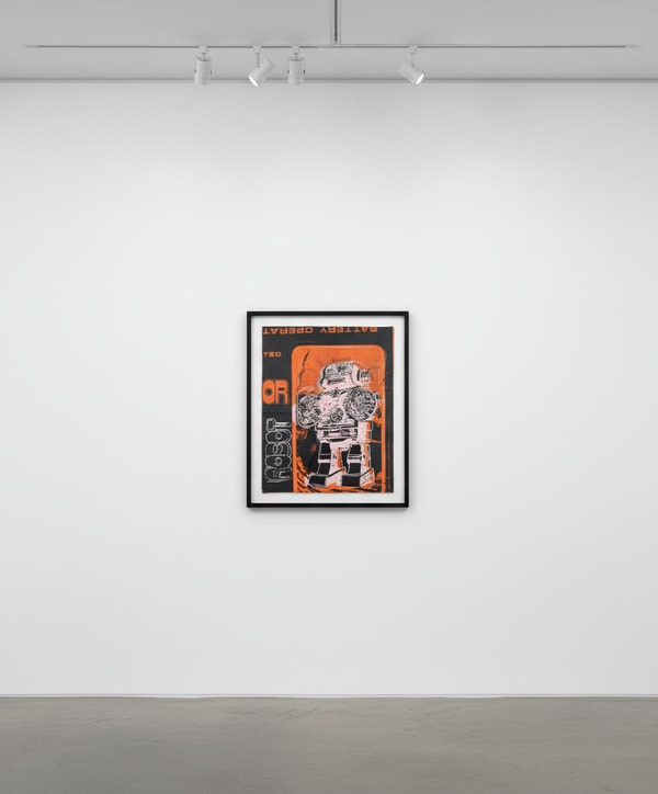 Andy Warhol - Robot from Toy Paintings, 1983