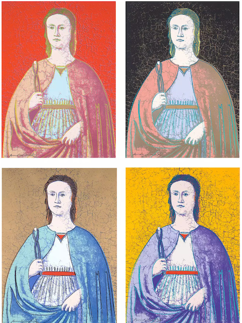 Andy Warhol - Saint Apollonia F.S. II 330 - 333 (Complete Portfolio), 1984