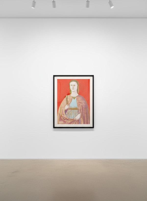 Andy Warhol - Saint Apollonia F.S. II 330, 1984, Screen print on Essex Offset Kid Finish paper