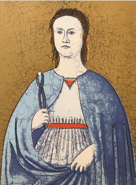 Andy Warhol - Saint Apollonia F.S. II 332, 1984