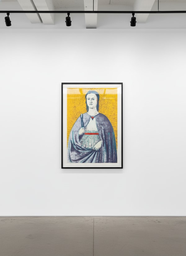 Andy Warhol - Saint Apollonia F.S. II 333, 1984, Screen print on Essex Offset Kid Finish paper