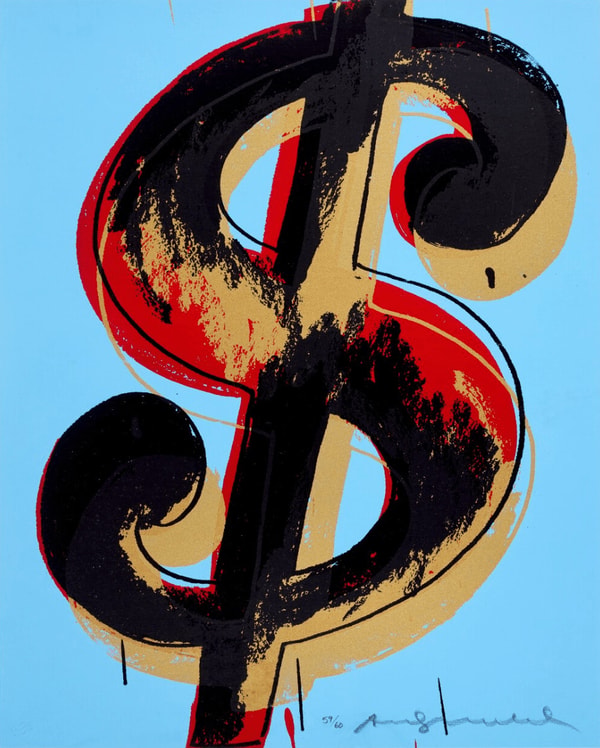 Andy Warhol - Single Dollar $ (1) F.S. IIA 274-279, 1982