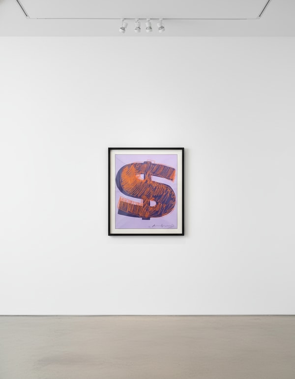 Andy Warhol - Single Dollar $ (1) F.S. IIA 274-279, 1982, Screen print on Lenox Museum Board in a unique combination of co...