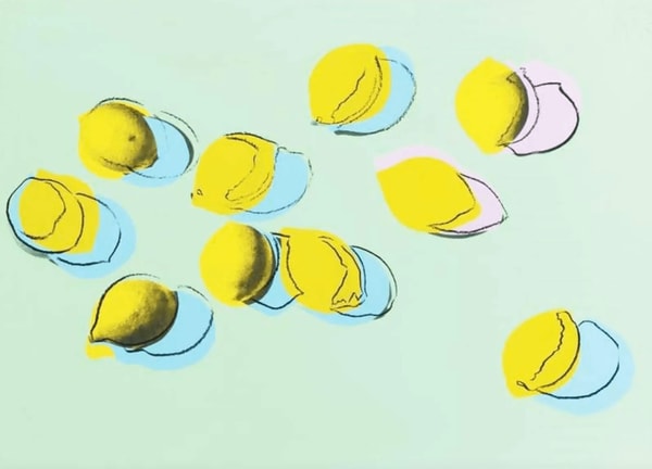 Andy Warhol - Space Fruit: Lemons F.S. II 196, 1978