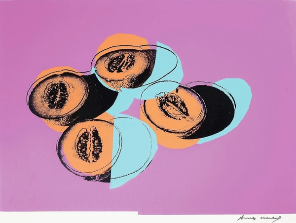 Andy Warhol - Space Fruit: Still Lifes, Cantaloupes, F.S. II 198, 1979