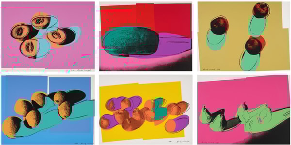 Andy Warhol - Space Fruit: Still Lifes F.S. II 198-203, 1979