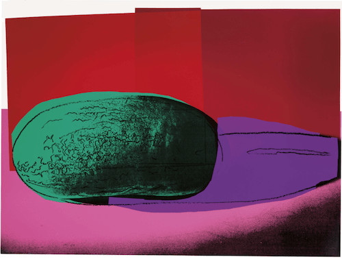 Andy Warhol - Space Fruit: Still Lifes, Watermelon, F.S. II 199, 1979