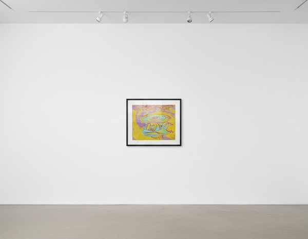 Andy Warhol - Space Ship from Toy Paintings, 1983