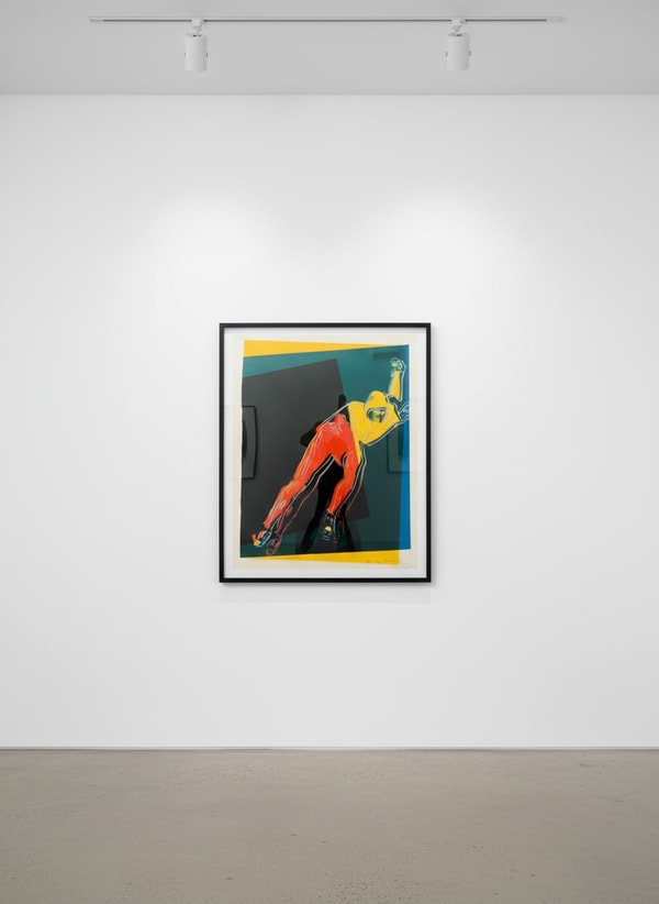 Andy Warhol - Speed Skater (FS, II 303), 1983, Screen print on Arches 88 paper