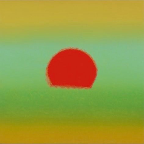 Andy Warhol - Sunset F.S. II 85 - 88 Chartreuse, 1972