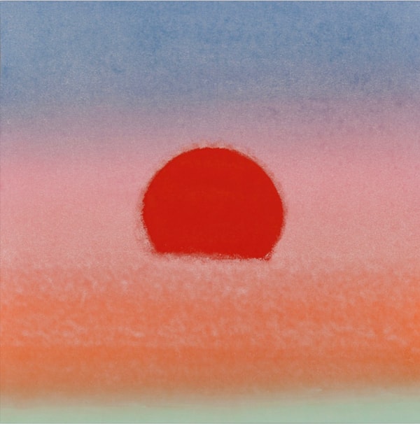 Andy Warhol - Sunset F.S. II 85 - 88 Crimson, 1972