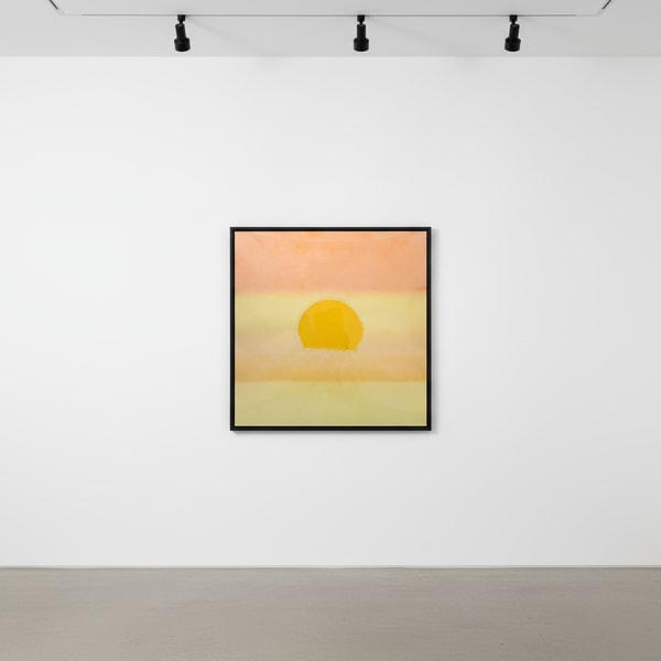 Andy Warhol - Sunset F.S. II 85-88 Orange, 1972, Screen print
