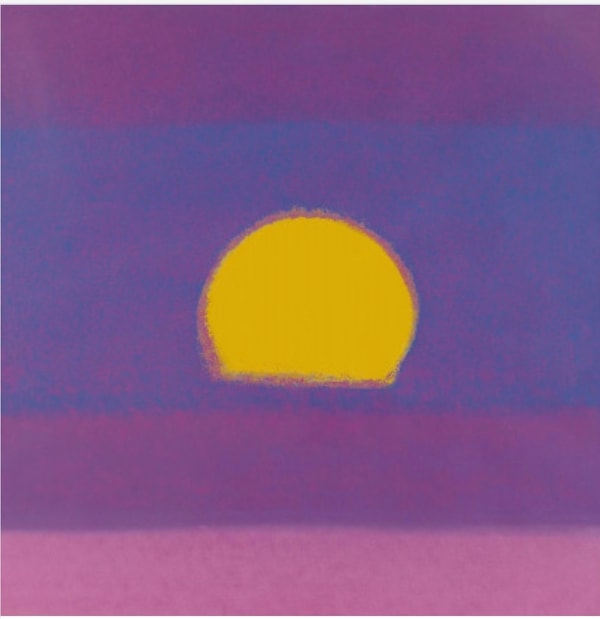 Andy Warhol - Sunset F.S. II 85 - 88 Purple, 1972