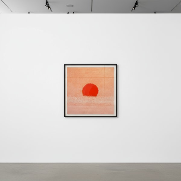 Andy Warhol - Sunset F.S. II 85-88 (Red Orange), 1972, Screen print