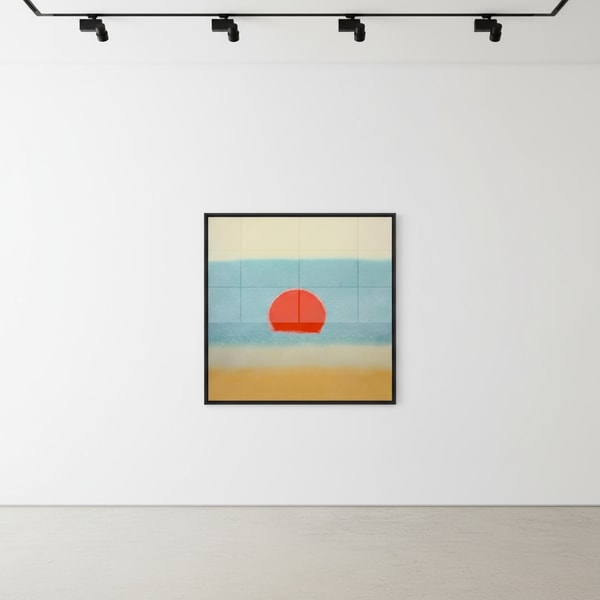 Andy Warhol - Sunset F.S. II 85-88 (Red), 1972, Screen print