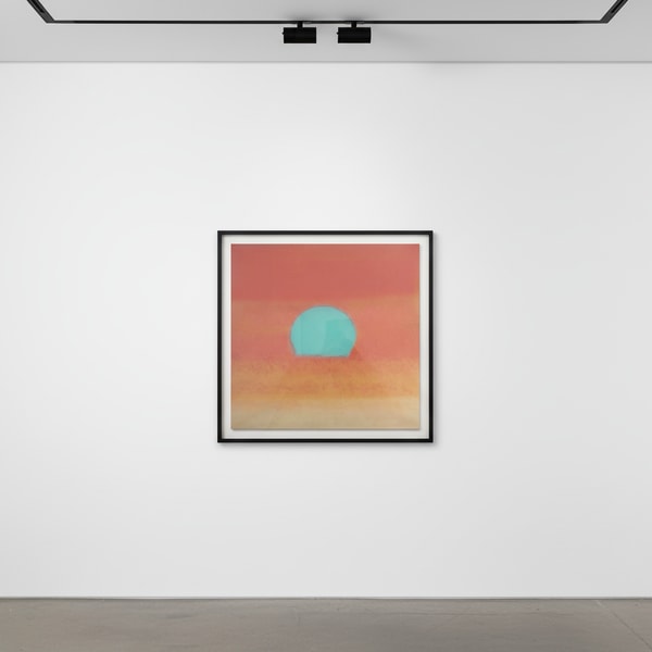 Andy Warhol - Sunset F.S. II 85 - 88 Turquoise, 1972