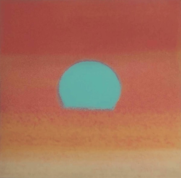 Andy Warhol - Sunset F.S. II 85 - 88 Turquoise, 1972