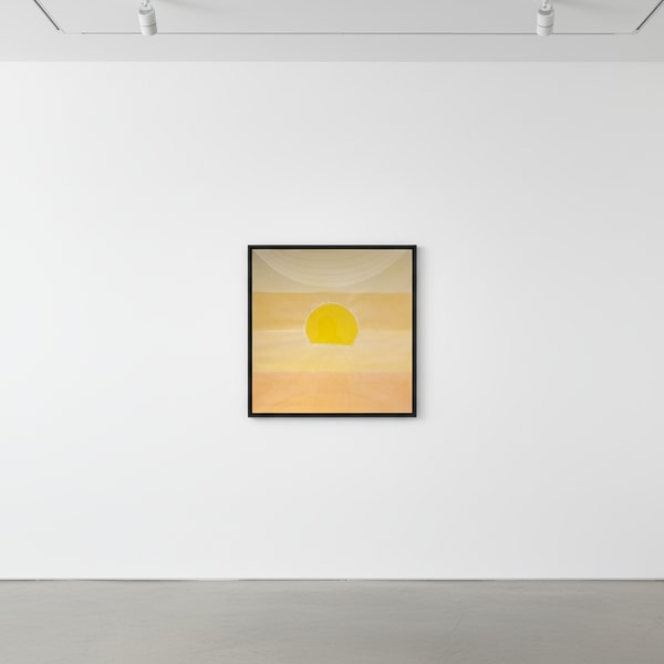 Andy Warhol - Sunset F.S. II 85 - 88 Yellow, 1972, Screen print