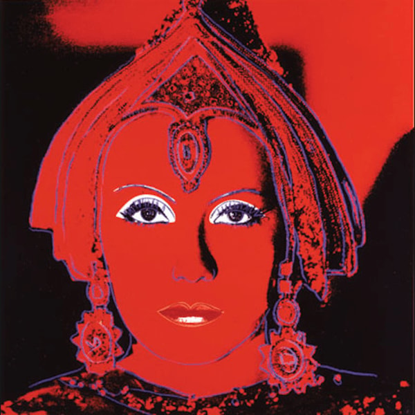 Andy Warhol - The Star F.S. II 258, from Myths, 1981, Screen print with diamond dust on Lenox Museum Board
