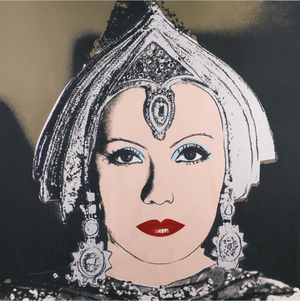 Andy Warhol - The Star Trial Proof TP 6/30 from Myths, 1981, Screen print with diamond dust on Lenox Museum Board
