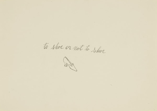 Andy Warhol - To Shoe Or Not To Shoe F.S. IV 74A, from A La Recherche Du Shoe Perdu, 1955, Offset lithographs on paper wit...