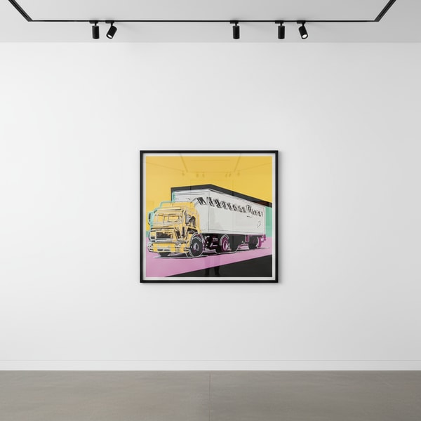 Andy Warhol - Trucks F.S. II 367, 1985, Screen print on Lenox Museum Board