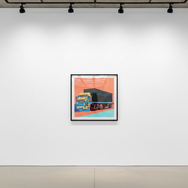Andy Warhol - Trucks F.S. II 369, 1985, Screen print on Lenox Museum Board
