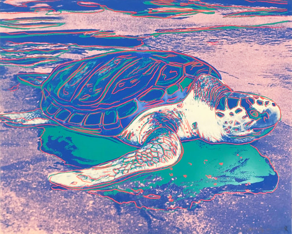 Andy Warhol - Turtle F.S. II 360A, 1985