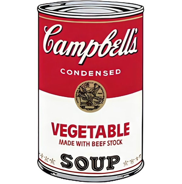 Andy Warhol - Vegetable Soup F.S. II 48, 1968